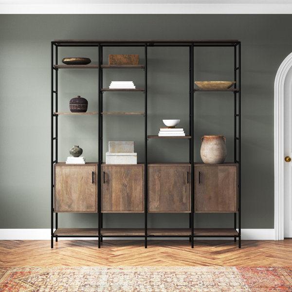 Joss & Main Zona Etagere Bookcase Wayfair